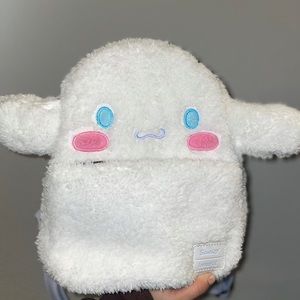 cinnamoroll loungefly fuzzy mini backpack